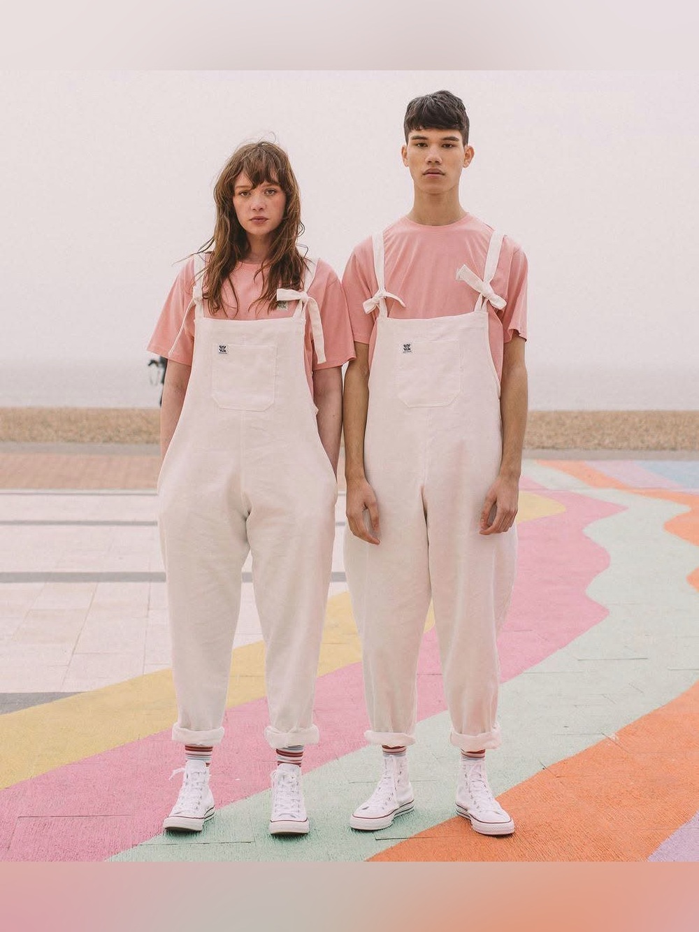 Lucy & Yak Atlas Dungarees
Tiny mark on one leg
Large
Cream
Retail $111